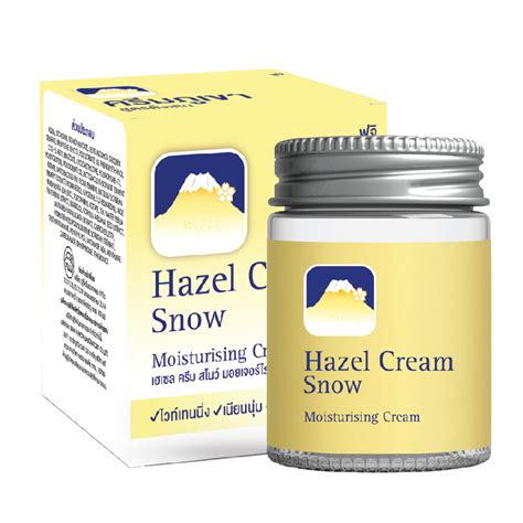 hazel cream snow review.